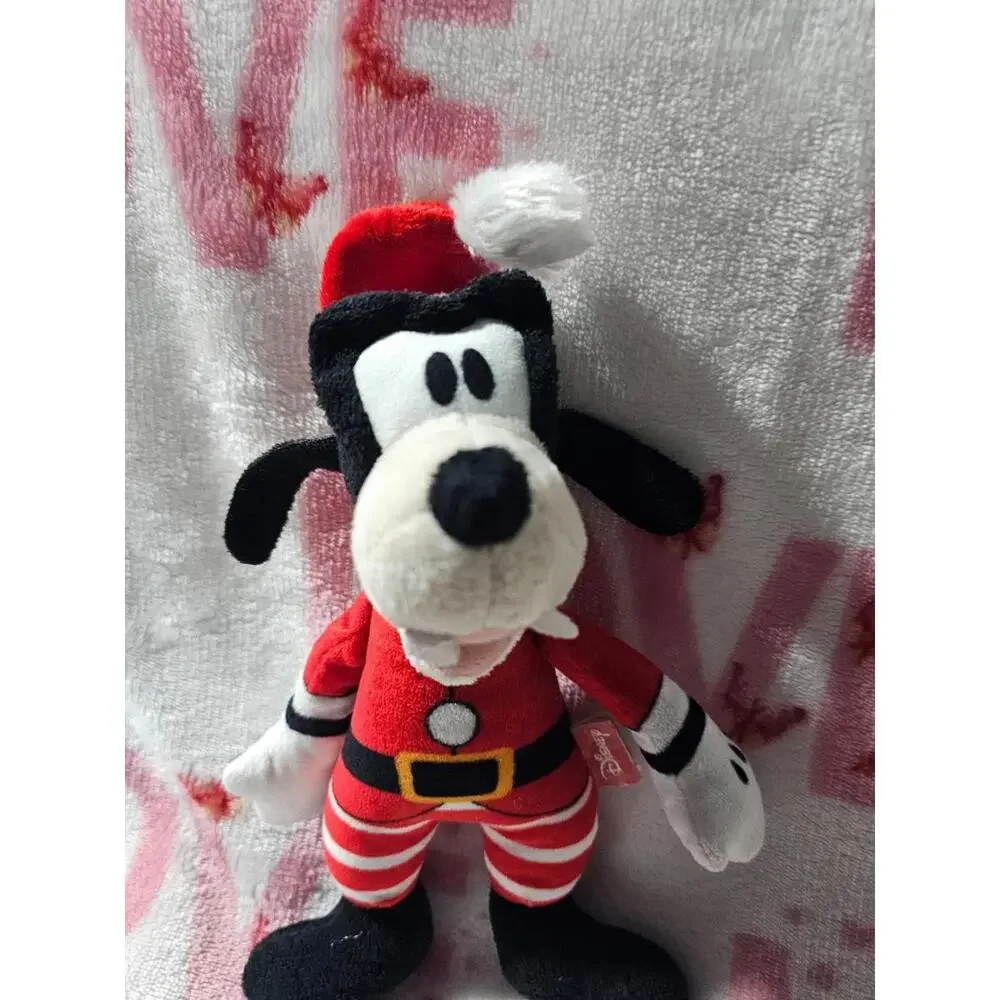 Disney Fetch For Pets Goofy Plush Squeaky Toy Christmas Santa Suit 9